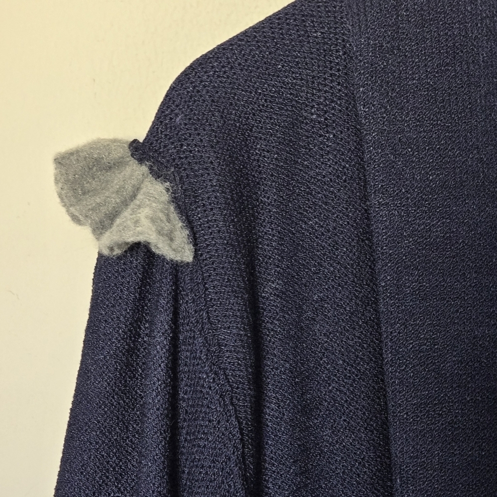 Vintage St. John Santana Knit Open Front Pocket Cardigan Sweater 8 - Picture 12 of 14